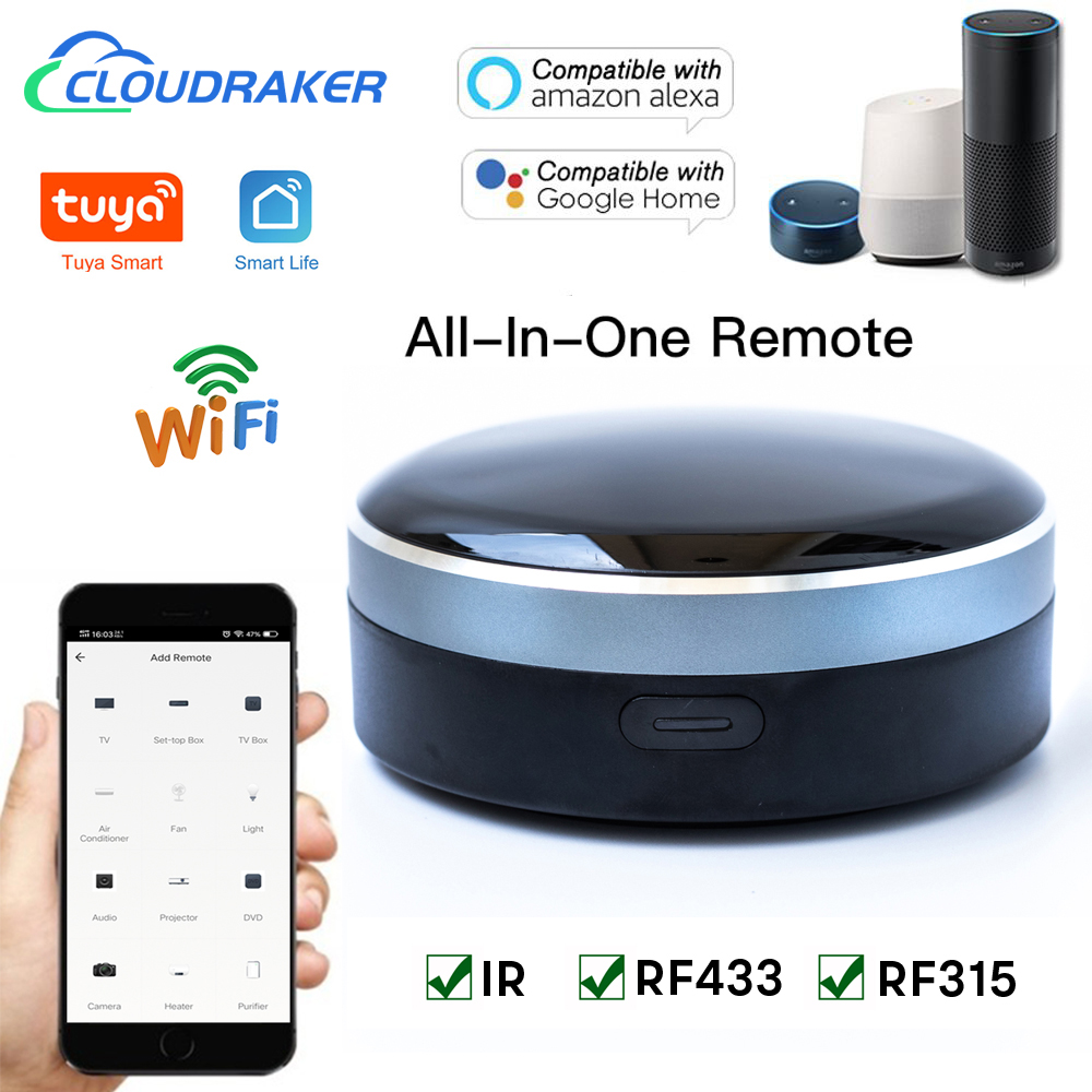 Universal Remote Smart Home - Tuya IR RF 433/315 جهاز تحكم