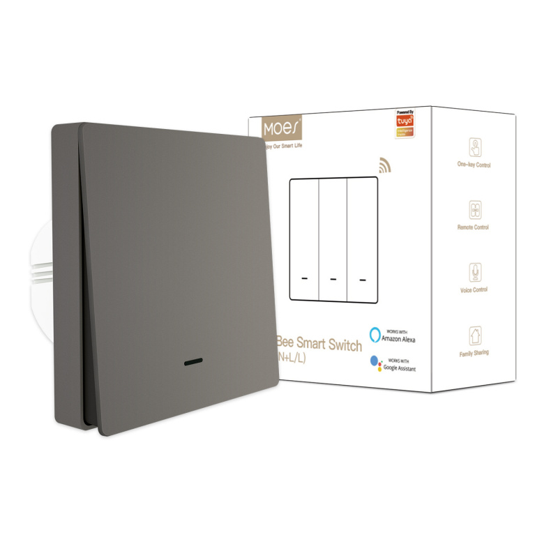 MOES Tuya ZigBee Smart Button  - مراجعة Universal Remote Smart Home وسعره