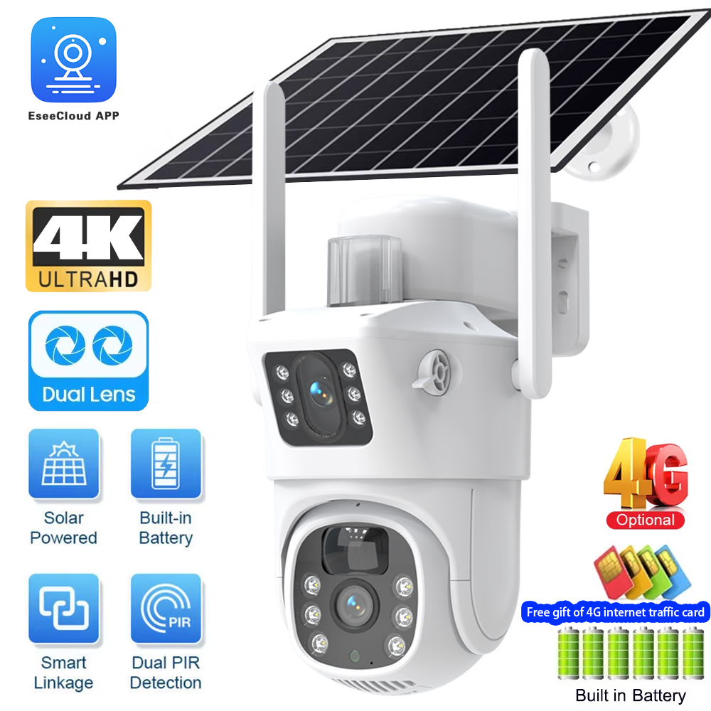 كاميرا مراقبة شمسية خارجية ، ك - مراجعة Smart Home Camera Ezviz وسعره