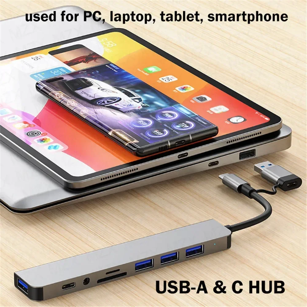 8-in-2 USB C Hub محول متعدد ال - مراجعة Smart Home Hub 2 وسعره