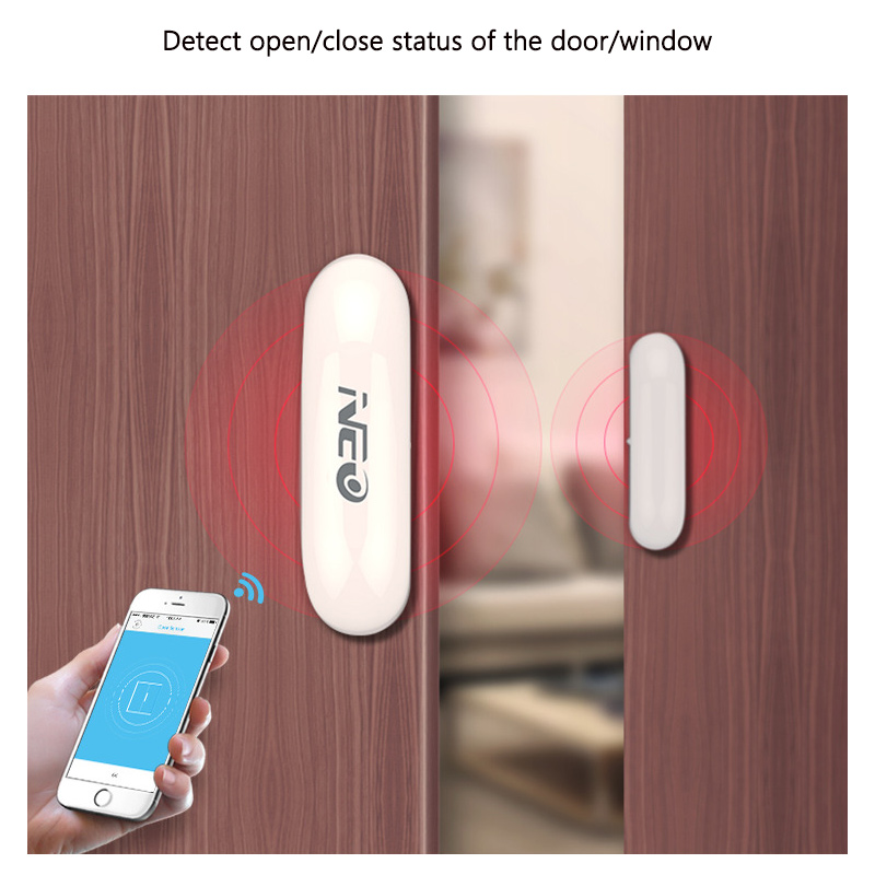 جهاز استشعار ذكي للأبواب والنو - مراجعة Wireless Door Sensor وسعره